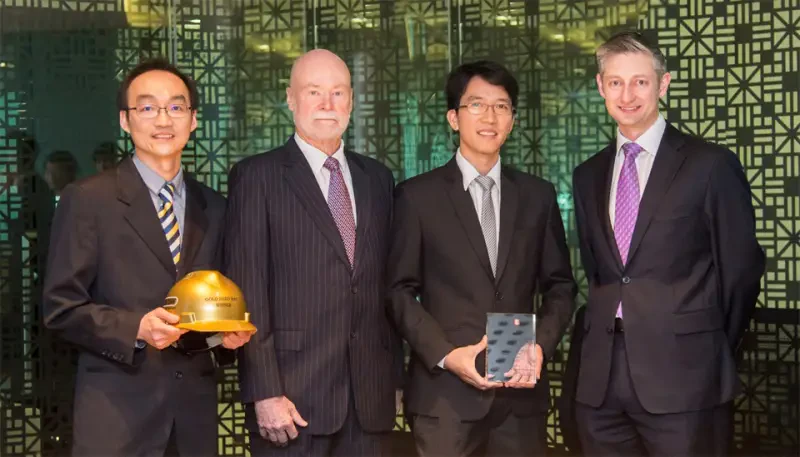 PTTEP wins BG Group’s Gold Hard Hat Award