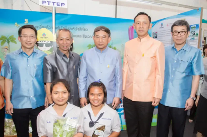 Deputy Prime Minister visits PTTEP’s exhibition booth at Energy Innovation Fair