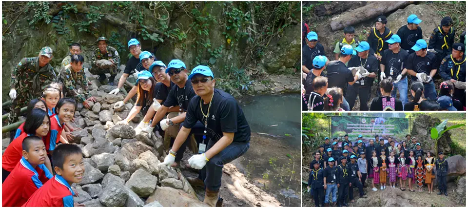 PTTEP joins Khlong Lan National Park's Upstream Weir Construction project