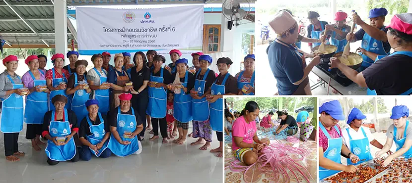 PTTEP Organizes Vocational Trainings in Chumphon Province