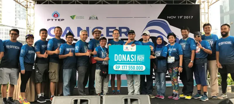 PTTEP organizes Charity Run Fest in Indonesia