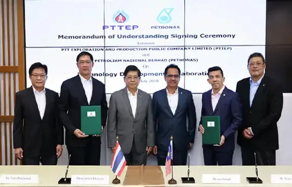 PTTEP cooperates with PETRONAS in E&P Technology Development
