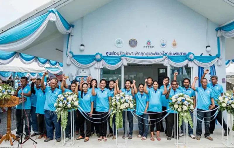 PTTEP launches new Crab Hatchery Centre to make a sustainable crab fishery