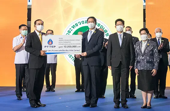 PTTEP donates Oxygen High Flows to Bussarakham field hospital