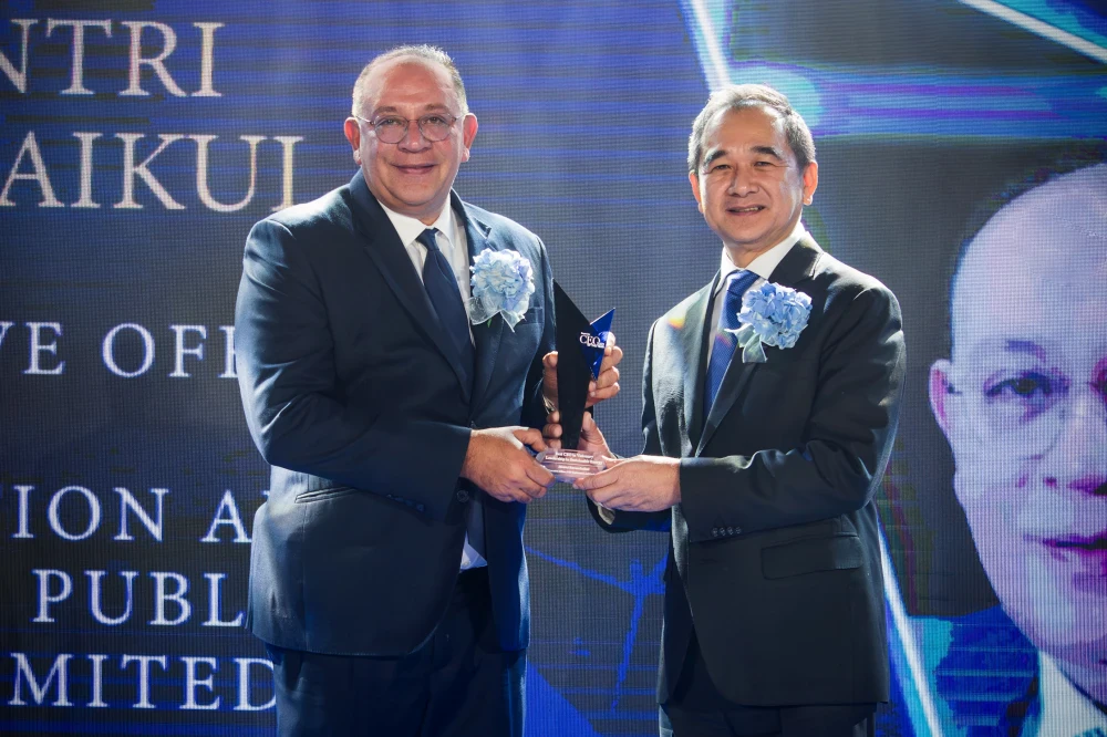 ซีอีโอ ปตท.สผ. รับรางวัล Bangkok Post CEO of the Year 2023 Award